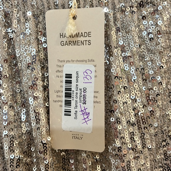 NWT Sequin Jumpsuit - Picture 3 of 5